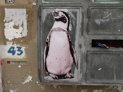 photo graffiti Paris 20eme arrondissement